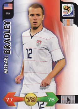 2010 Panini Adrenalyn XL World Cup (International Edition) #NNO Michael Bradley Front