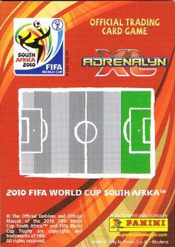 2010 Panini Adrenalyn XL World Cup (International Edition) #NNO Kaka Back