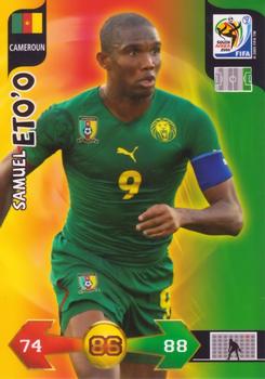 2010 Panini Adrenalyn XL World Cup (International Edition) #NNO Samuel Eto'o Front
