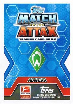 2014-15 Topps Match Attax Bundesliga #43 Alex Galvez Back
