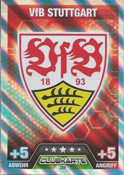 2014-15 Topps Match Attax Bundesliga #289 VfB Stuttgart Clubkarte Front
