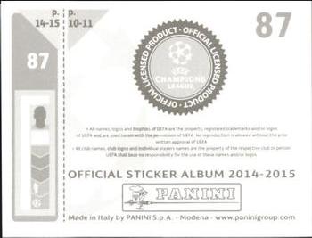 2014-15 Panini UEFA Champions League Stickers #87 Delvin Ndinga Back