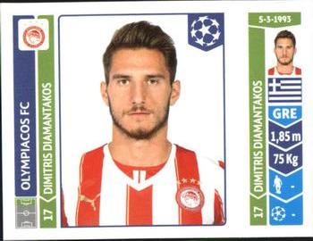 2014-15 Panini UEFA Champions League Stickers #90 Dimitris Diamantakos Front