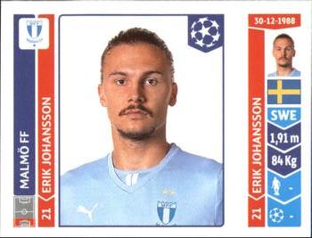 2014-15 Panini UEFA Champions League Stickers #93 Erik Johansson Front