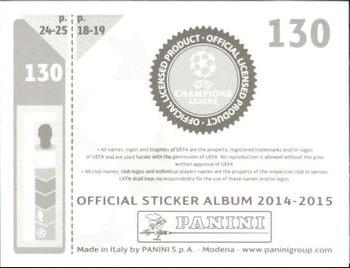 2014-15 Panini UEFA Champions League Stickers #130 Marek Suchy Back