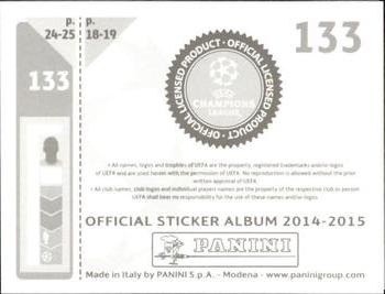 2014-15 Panini UEFA Champions League Stickers #133 Taulant Xhaka Back