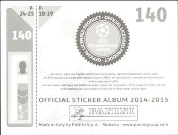 2014-15 Panini UEFA Champions League Stickers #140 Serey Die Back