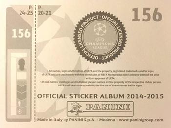 2014-15 Panini UEFA Champions League Stickers #156 Mamadou Sakho Back