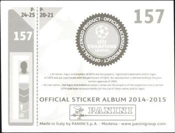 2014-15 Panini UEFA Champions League Stickers #157 Jon Flanagan Back