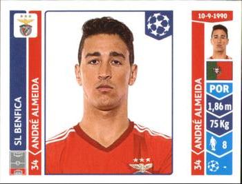 2014-15 Panini UEFA Champions League Stickers #194 Andre Almeida Front
