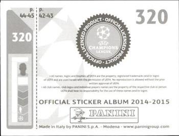 2014-15 Panini UEFA Champions League Stickers #320 Maxime Colin Back