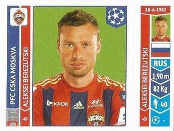 2014-15 Panini UEFA Champions League Stickers #393 Aleksei Berezutski Front
