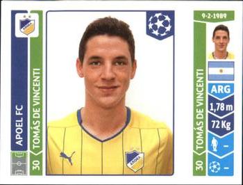 2014-15 Panini UEFA Champions League Stickers #479 Tomas De Vincenti Front