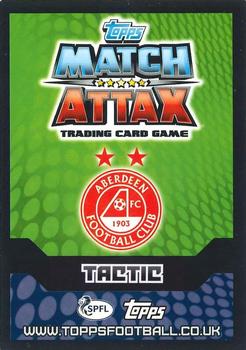 2014-15 Topps Match Attax SPFL #1 Aberdeen Club Badge Back