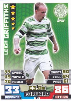 2014-15 Topps Match Attax SPFL #34 Leigh Griffiths Front