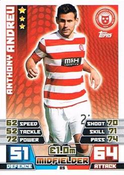 2014-15 Topps Match Attax SPFL #85 Anthony Andreu Front