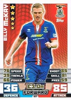 2014-15 Topps Match Attax SPFL #107 Billy McKay Front