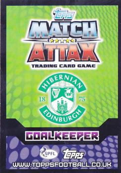 2014-15 Topps Match Attax SPFL #247 Mark Oxley Back