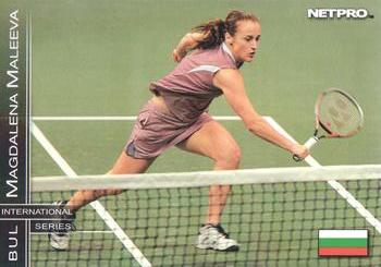 2003 NetPro International Series #52 Magdalena Maleeva Front