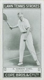 1924 Cope's Lawn Tennis Strokes #12 F. Gordon Lowe Front