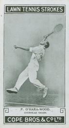 1924 Cope's Lawn Tennis Strokes #14 Pat O'Hara Wood Front