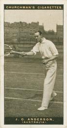 1928 Churchman's Lawn Tennis #2 James Anderson Front