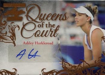 2015 Leaf Ultimate - Queen of the Court Autographs #QC-AH1 Ashley Harkleroad Front