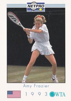 1993 NetPro #W11 Amy Frazier Front