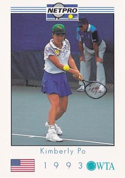 1993 NetPro #W28 Kimberly Po Front