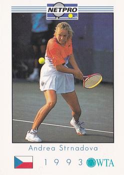 1993 NetPro #W37 Andrea Strnadova Front