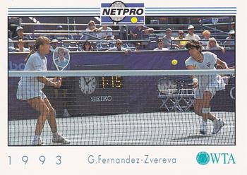 1993 NetPro #W46 Gigi Fernandez / Natasha Zvereva Front