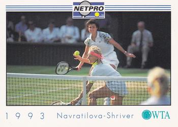 1993 NetPro #W48 Martina Navratilova / Pam Shriver Front