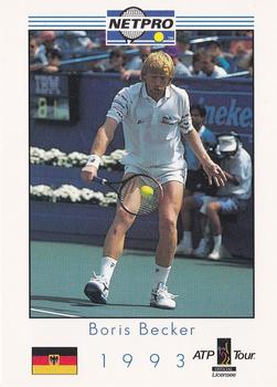 1993 NetPro #M53 Boris Becker Front