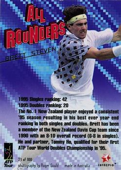 1996 Intrepid Blitz ATP #23 Brett Steven Back