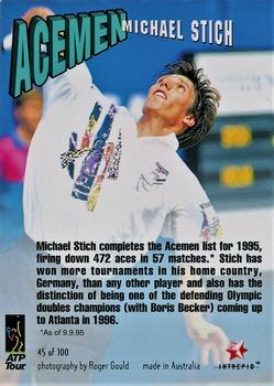 1996 Intrepid Blitz ATP #45 Michael Stich Back