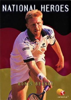 1996 Intrepid Blitz ATP #67 Boris Becker Front