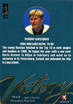 1996 Intrepid Blitz ATP - Victory! #V10 Yevgeny Kafelnikov Back