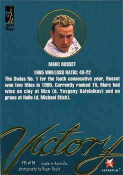 1996 Intrepid Blitz ATP - Victory! #V13 Marc Rosset Back