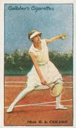 1928 Gallaher's Lawn Tennis Celebrities #21 Evelyn Colyer Front