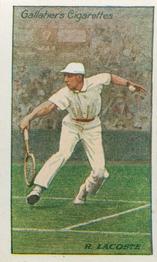 1928 Gallaher's Lawn Tennis Celebrities #39 Rene Lacoste Front