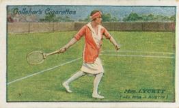1928 Gallaher's Lawn Tennis Celebrities #50 Elizabeth Lycett Front