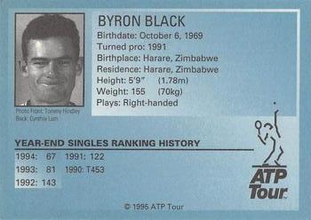 1995 ATP Tour #NNO Byron Black Back