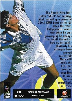 1997 Intrepid Bring it On ATP Tour #30 Mark Philippoussis Back