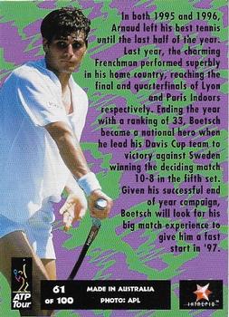 1997 Intrepid Bring it On ATP Tour #61 Arnaud Boetsch Back