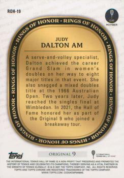 2021 Topps Chrome - Rings of Honor #ROH-19 Judy Dalton Back