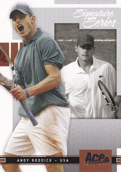2005 Ace Authentic Signature Series #3 Andy Roddick Front