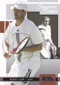 2005 Ace Authentic Signature Series #37 Mardy Fish Front