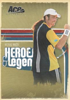 2006 Ace Authentic Heroes & Legends #57 Nicolas Massu Front
