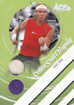 2006 Ace Authentic Heroes & Legends - Center Court Royalty Ball-Towel #CCR-8 Rafael Nadal Front