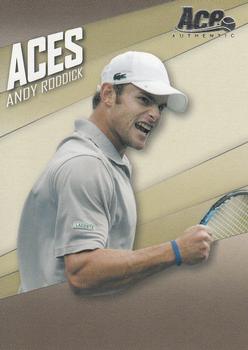 2007 Ace Authentic Straight Sets - Aces #AC-4 Andy Roddick Front